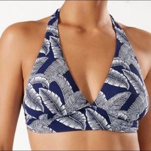 Island Cays Palms Reversible Halter Bikini Top
 (NWT) - TOMMY BAHAMA